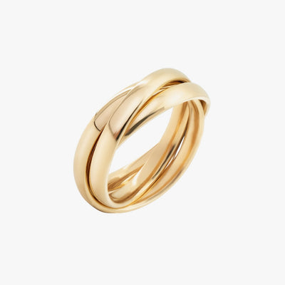 The Unwind Ring – Trio Gold